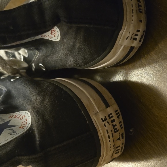 Converse Black High-Top Sneakers - Picture 10 of 13